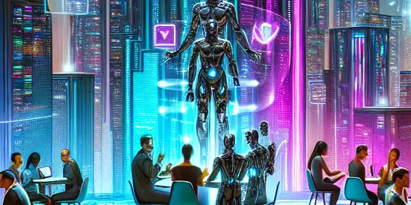 A futuristic scene in 2026 depicting diverse individuals discussing safe adult content uploading in a high-tech digital landscape.